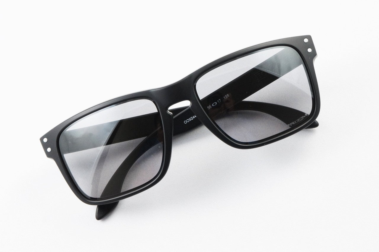 OAKLEY サングラス HOLBROOK OO9244-7156 ウェリントン マットブラック プリズムスレート アジアンフィット ホルブルック オークリー 正規品