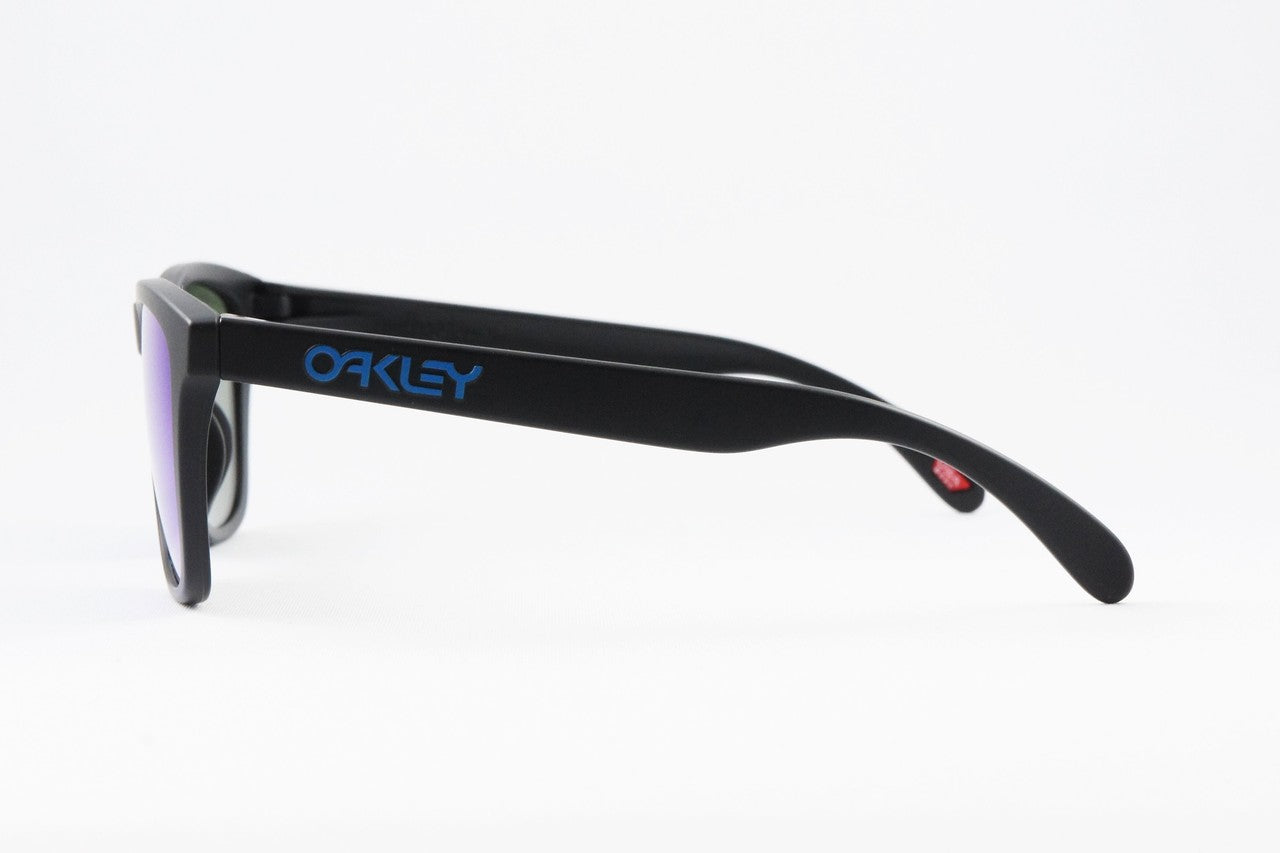 OAKLEY サングラス Frogskins OO9245-6154 ウェリントン マットブラック プリズムサファイア イリジウムアジアンフィット フロッグスキン オークリー 正規品