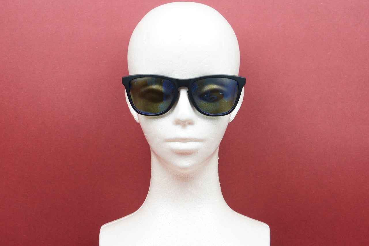 OAKLEY サングラス Frogskins OO9245-6154 ウェリントン マットブラック プリズムサファイア イリジウムアジアンフィット フロッグスキン オークリー 正規品