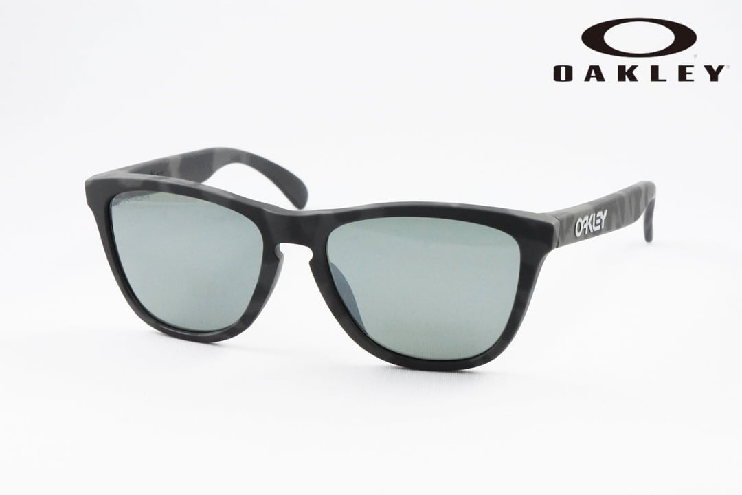 OAKLEY サングラス Frogskins OO9245-6554 ウェリントン アジアンフィット フロッグスキン マットブラックカモ プリズムブラック オークリー 正規品