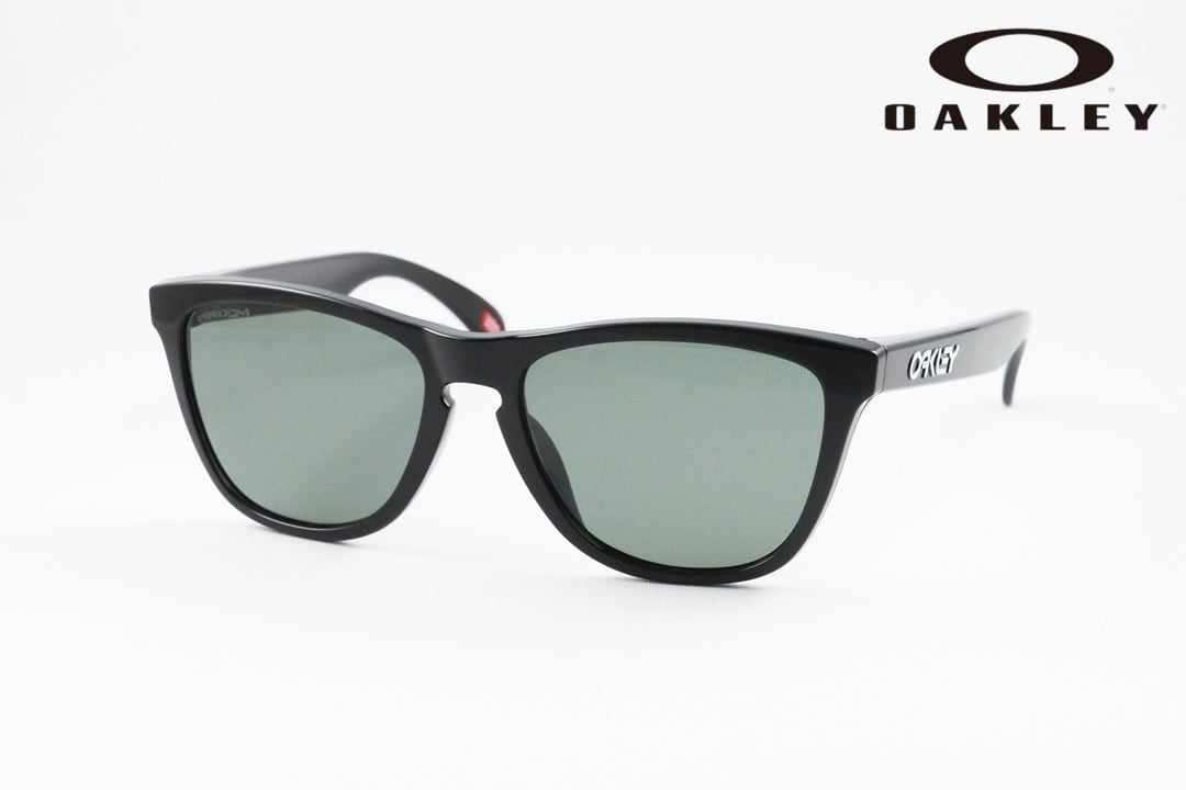 OAKLEY サングラス Frogskins OO9245-7554 ウェリントン アジアンフィット フロッグスキン ポリッシュドブラック プリズムグレー オークリー 正規品