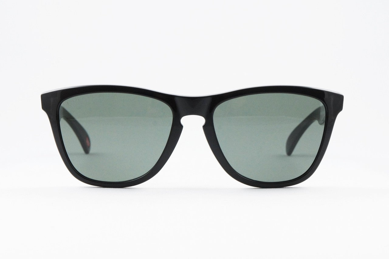 OAKLEY サングラス Frogskins OO9245-7554 ウェリントン アジアンフィット フロッグスキン ポリッシュドブラック プリズムグレー オークリー 正規品