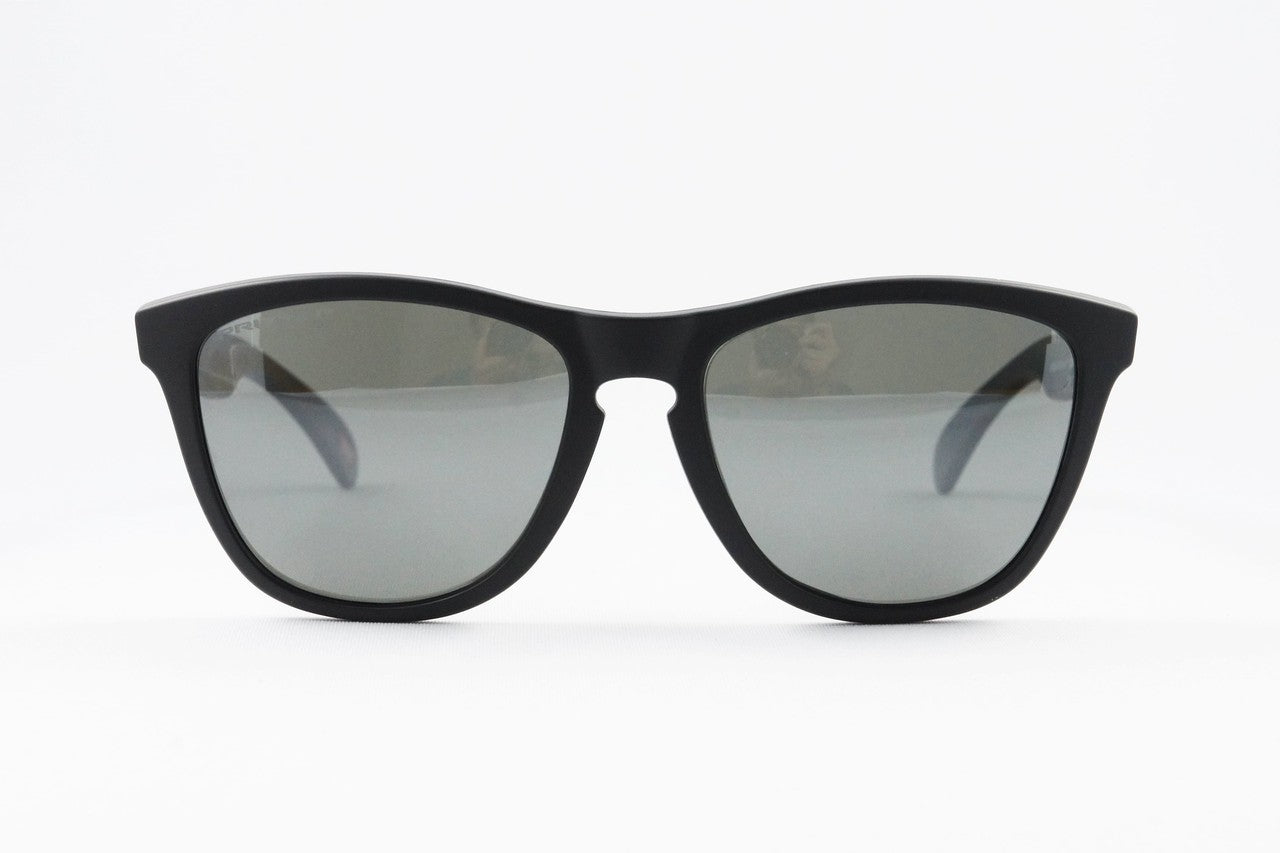 OAKLEY 偏光 サングラス Frogskins OO9245-8754 ウェリントン アジアンフィット フロッグスキン マットブラック プリズムブラック ポラライズド オークリー 正規品