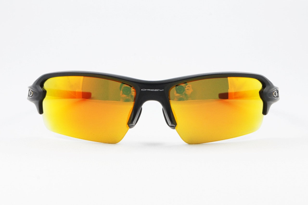 OAKLEY サングラス OO9271-5561 FLAK2.0(A) マットブラック プリズムルビー フラック2.0 アジアンフィット オークリー 正規品
