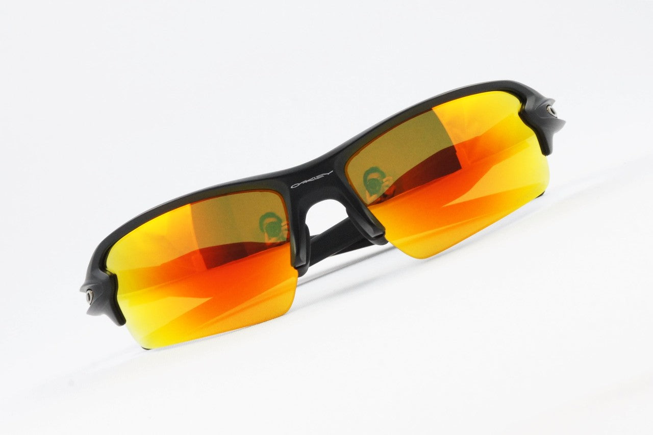 OAKLEY サングラス OO9271-5561 FLAK2.0(A) マットブラック プリズムルビー フラック2.0 アジアンフィット オークリー 正規品