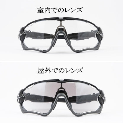 OAKLEY 調光 サングラス JAW BREAKER OO9290-14 ジョウブレーカー ポリッシュドブラック ブラックフォト イリジウム オークリー 正規品