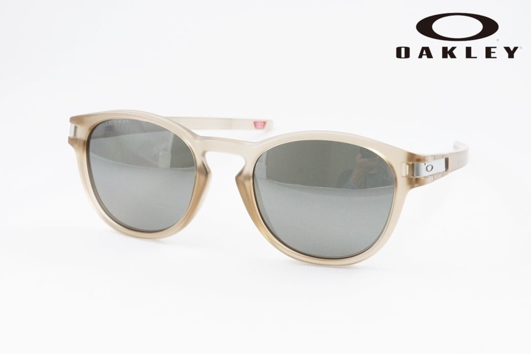 OAKLEY 偏光 サングラス LATCH OO9349-5453 ボストン アジアンフィット ラッチ ボストン マットセフィア プリズムブラック ポラライズドオークリー 正規品
