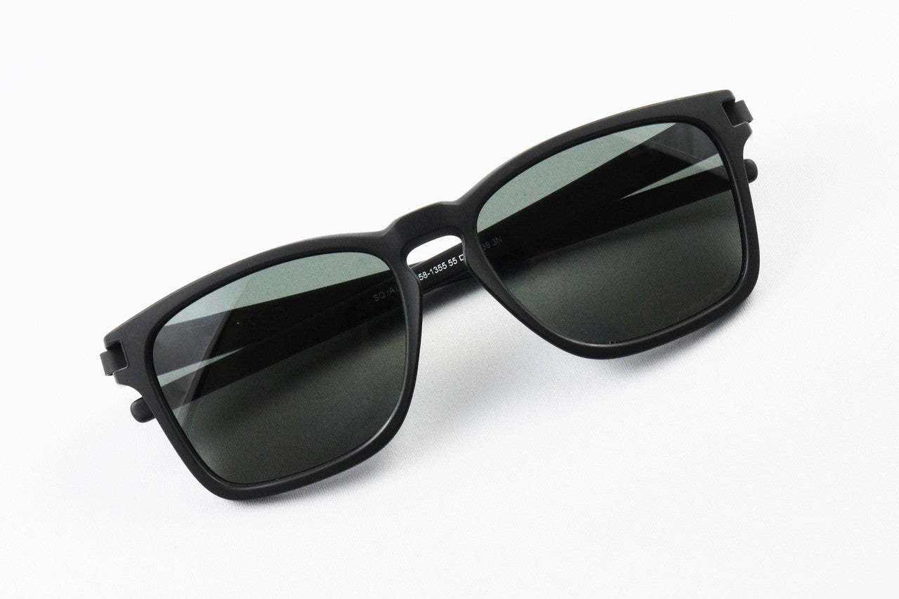 OAKLEY サングラス LATCH SQUARE OO9358-1355 ウェリントン アジアンフィット ラッチスクエア マットブラック プリズムグレー オークリー 正規品