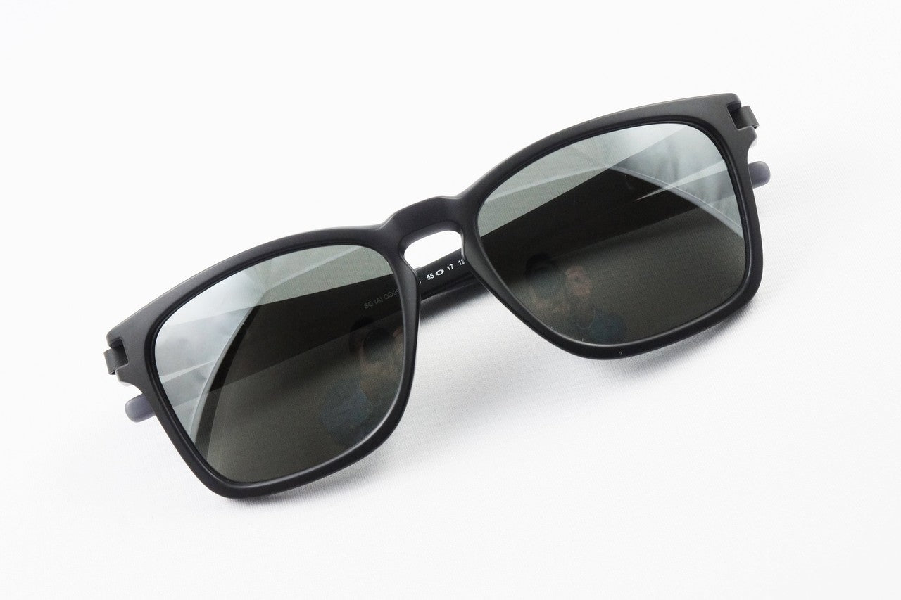 OAKLEY 偏光 サングラス LATCH SQUARE OO9358-1855 ウェリントン アジアンフィット ラッチスクエア マットブラックインク プリズムブラック ポラライズド オークリー 正規品