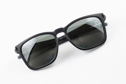 OAKLEY 偏光 サングラス LATCH SQUARE OO9358-1855 ウェリントン アジアンフィット ラッチスクエア マットブラックインク プリズムブラック ポラライズド オークリー 正規品