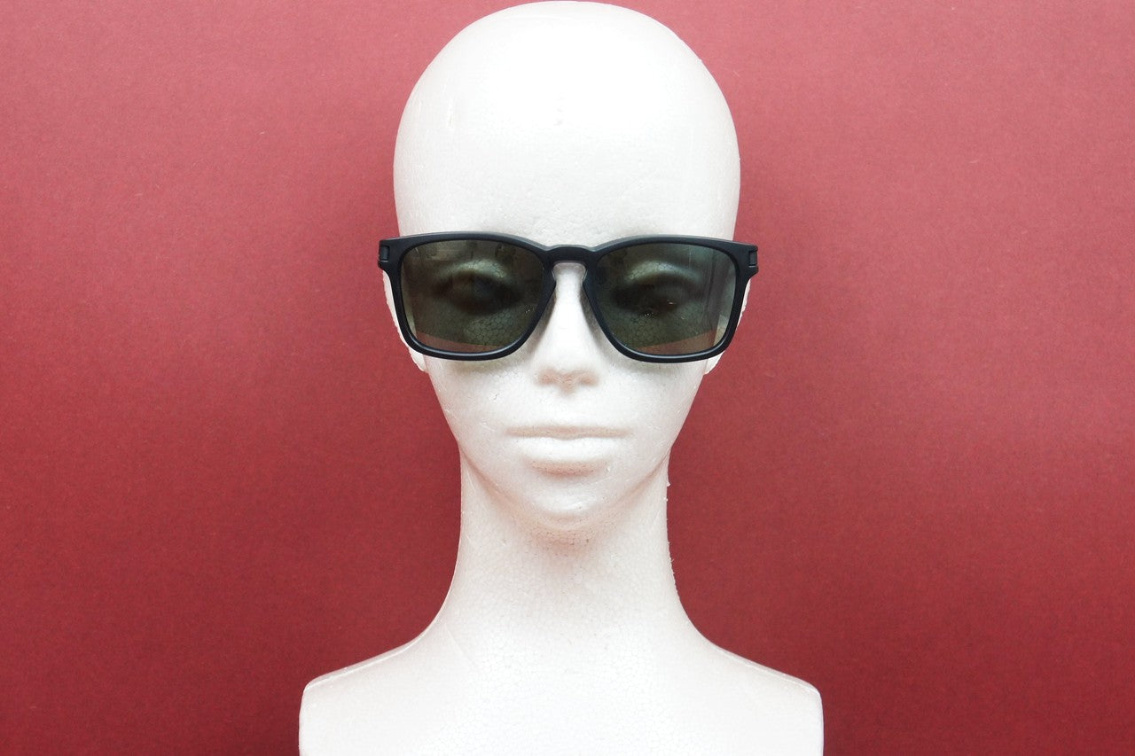 OAKLEY 偏光 サングラス LATCH SQUARE OO9358-1855 ウェリントン アジアンフィット ラッチスクエア マットブラックインク プリズムブラック ポラライズド オークリー 正規品
