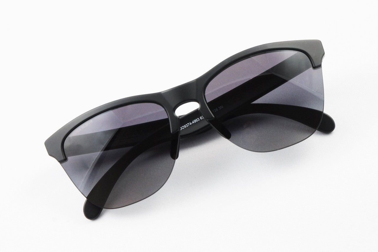 OAKLEY サングラス Frogskins LITE OO9374-4963 ウェリントン アジアンフィット フロッグスキンライト マットブラック プリズムグレー グラデーション オークリー 正規品