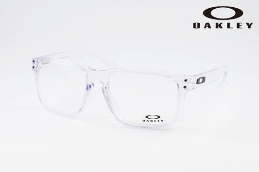 【五十嵐カノアさん着用】OAKLEY メガネ HOLBROOK RX A OX8100F-03 56サイズ 58サイズ ウェリントン ホルブルック クリアフレーム オークリー 正規品