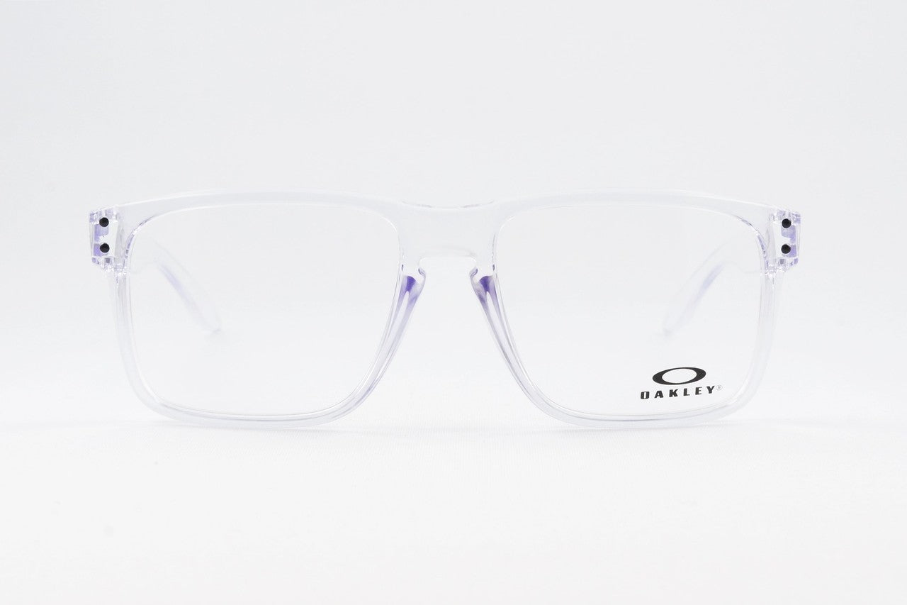 【五十嵐カノアさん着用】OAKLEY メガネ HOLBROOK RX A OX8100F-03 56サイズ 58サイズ ウェリントン ホルブルック クリアフレーム オークリー 正規品