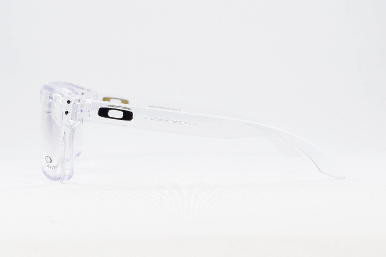 【五十嵐カノアさん着用】OAKLEY メガネ HOLBROOK RX A OX8100F-03 56サイズ 58サイズ ウェリントン ホルブルック クリアフレーム オークリー 正規品