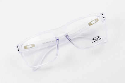 【五十嵐カノアさん着用】OAKLEY メガネ HOLBROOK RX A OX8100F-03 56サイズ 58サイズ ウェリントン ホルブルック クリアフレーム オークリー 正規品