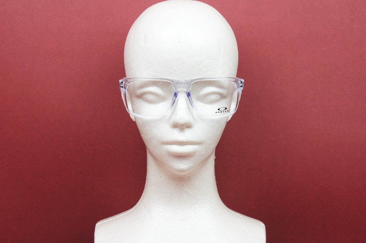 【五十嵐カノアさん着用】OAKLEY メガネ HOLBROOK RX A OX8100F-03 56サイズ 58サイズ ウェリントン ホルブルック クリアフレーム オークリー 正規品