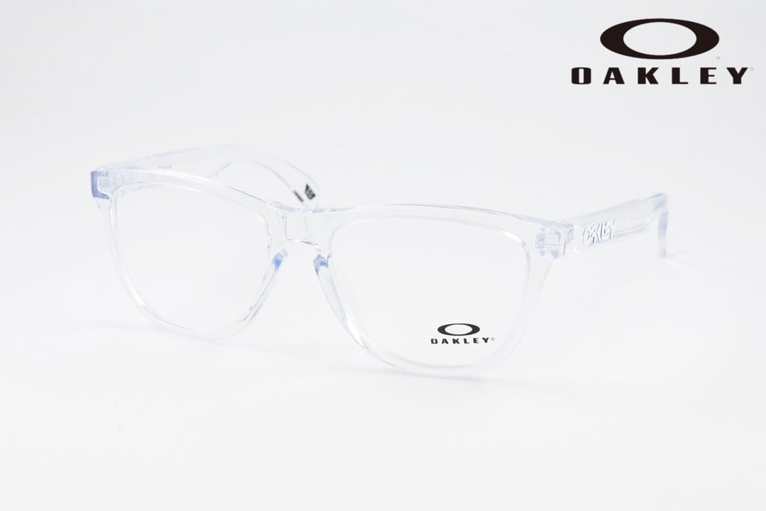 【山崎賢人さん着用】OAKLEY メガネ Frogskins RX OX8137A-0254 ウェリントン アジアンフィット フロッグスキン オークリー 正規品