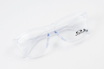 【山崎賢人さん着用】OAKLEY メガネ Frogskins RX OX8137A-0254 ウェリントン アジアンフィット フロッグスキン オークリー 正規品