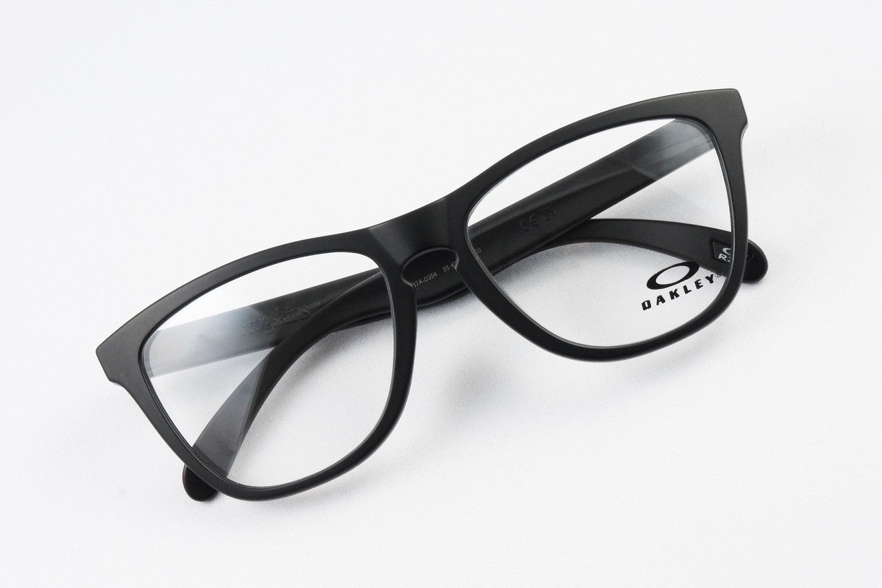 【池内博之さん着用】OAKLEY メガネ Frogskins RX OX8137A-0354 ウェリントン アジアンフィット フロッグスキン オークリー 正規品