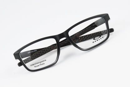 OAKLEY メガネ METALINK OX8153-01 スクエア ハイブリッジフィットモデル オークリー メタリンク 正規品