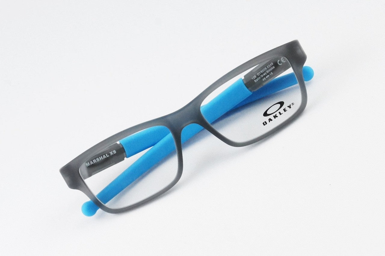 OAKLEY キッズ メガネ OY8005 0249 49サイズ スクエア MARSHAL XS マーシャルXS 子供 ジュニア 子ども オークリー 正規品