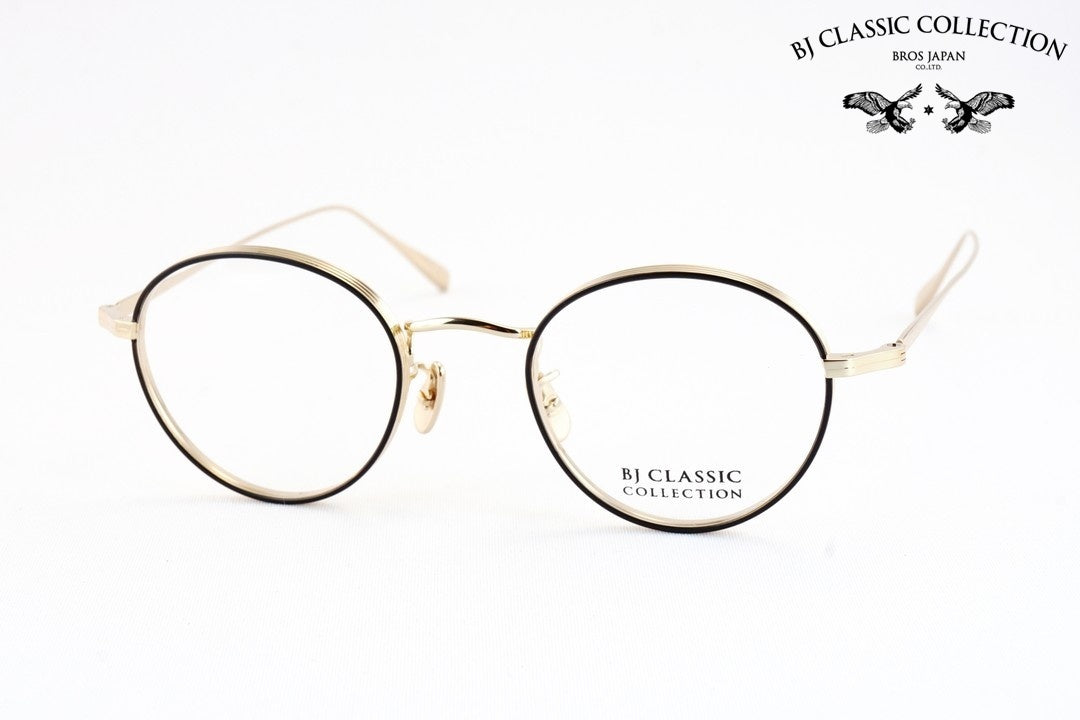 【星野源さん着用モデル】BJ CLASSIC メガネ PREM-114WRN S NT C-1-1F ボストン 七宝リム チタン クラシカル BJクラシック 鯖江 日本製 正規品