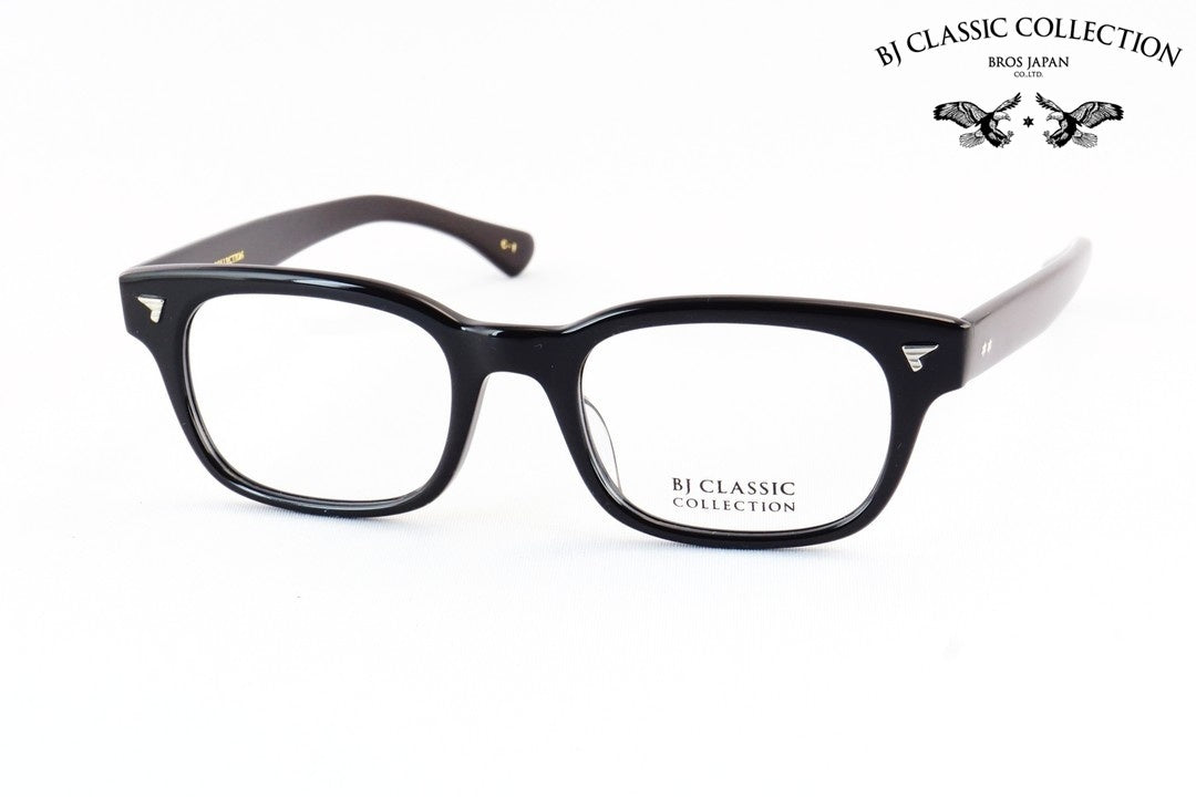 【岡田准一さん着用モデル】BJ CLASSIC メガネ P-503 C-1 ウェリントン セルロイド クラシカル BJクラシック 鯖江 日本製 正規品