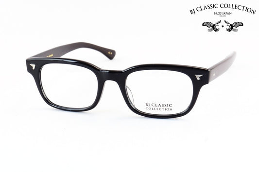 【岡田准一さん着用モデル】BJ CLASSIC メガネ P-503 C-1 ウェリントン セルロイド クラシカル BJクラシック 鯖江 日本製 正規品