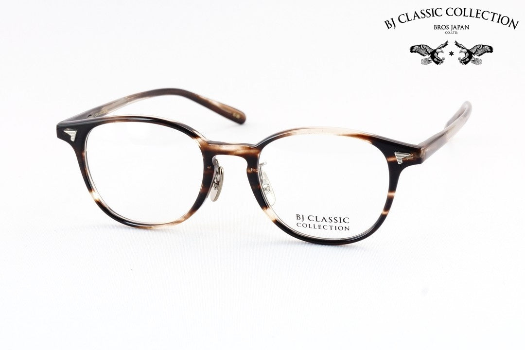 【高橋文哉さん着用】BJ CLASSIC メガネ P-548AMP BT C-30 ウェリントン チタン クラシカル BJクラシック 鯖江 日本製 正規品