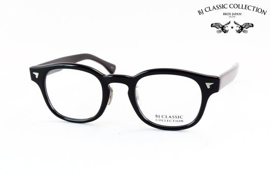 【桜井ユキさん着用】BJ CLASSIC メガネ P-551MP C-1 ウェリントン セルロイド クラシカル BJクラシック 鯖江 日本製 正規品