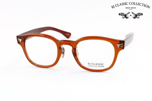 【佐久間大介さん着用】BJ CLASSIC メガネ P-551MP C-3 ウェリントン セルロイド クラシカル BJクラシック 鯖江 日本製 正規品