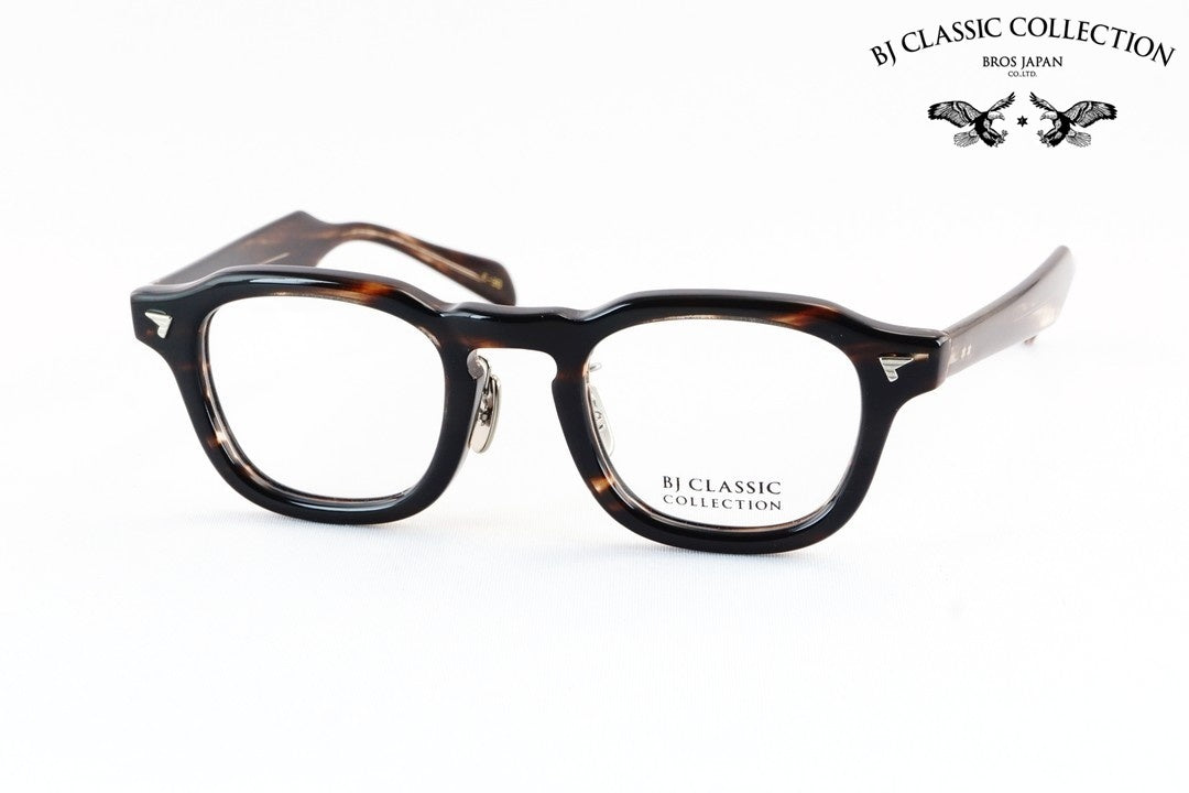 BJ CLASSIC メガネ P-577MP C-30 パリジャン ウェリントン フレンチ ヴィンテージ セルロイド チタン クラシカル セルロイド BJクラシック 鯖江 日本製 正規品