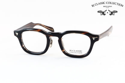 BJ CLASSIC メガネ P-577MP C-30 パリジャン ウェリントン フレンチ ヴィンテージ セルロイド チタン クラシカル セルロイド BJクラシック 鯖江 日本製 正規品