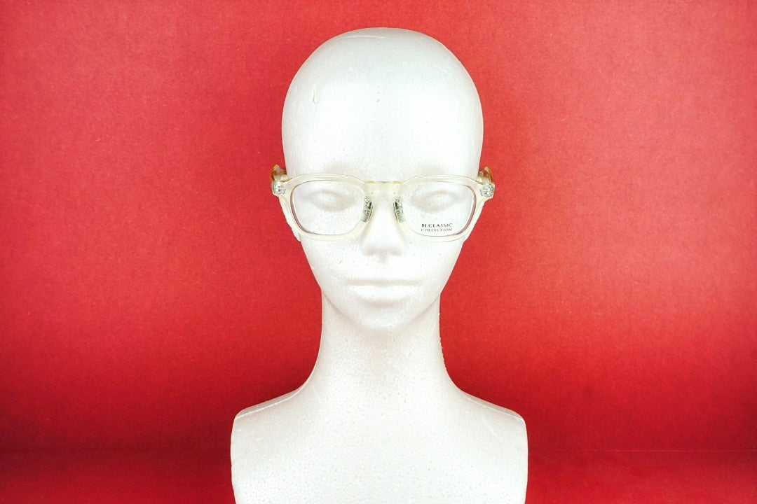 BJ CLASSIC クリア メガネ P-577MP C-79 パリジャン ウェリントン フレンチ ヴィンテージ セルロイド チタン クラシカル セルロイド BJクラシック 鯖江 日本製 正規品