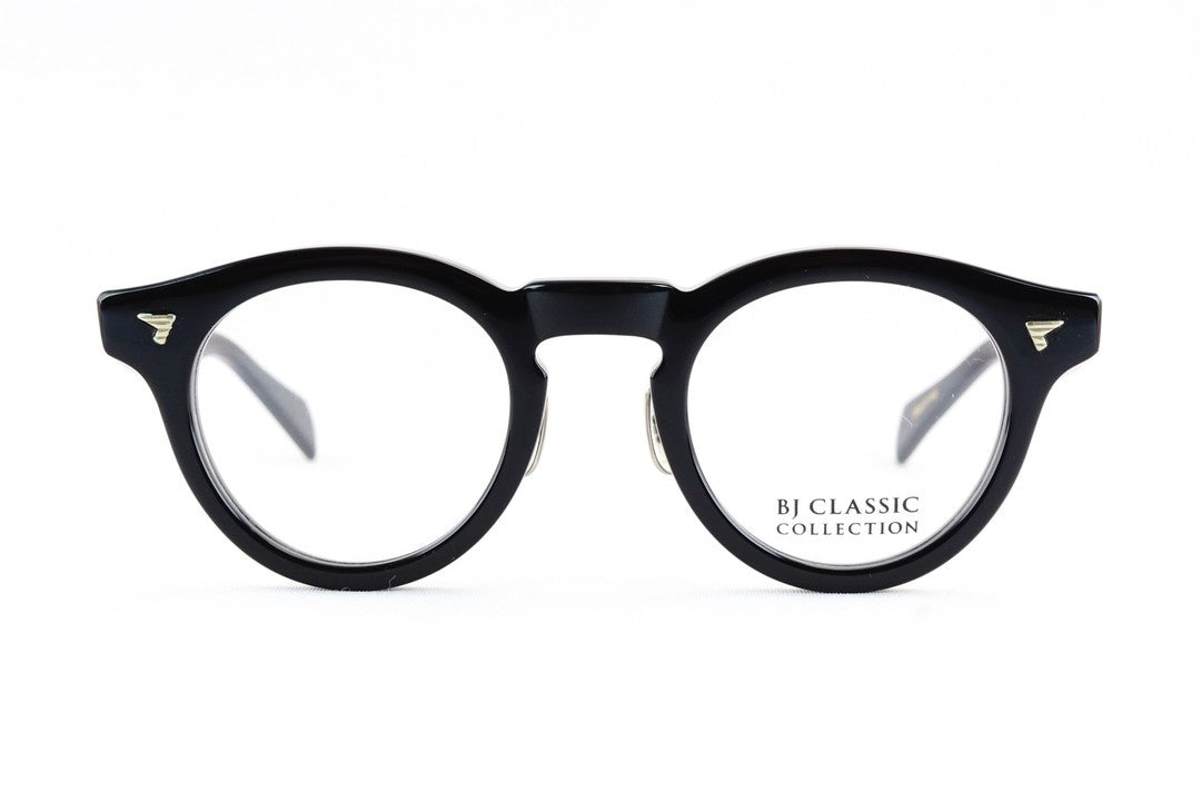BJ CLASSIC メガネ P-583MP C-1 ボストン フレンチ ヴィンテージ 太フチ セルロイド チタン クラシカル セルロイド BJクラシック 鯖江 日本製 正規品
