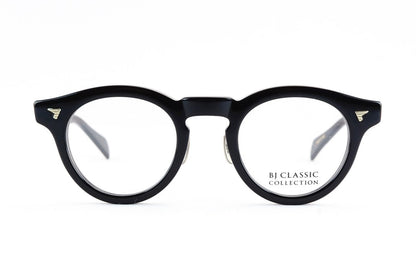 BJ CLASSIC メガネ P-583MP C-1 ボストン フレンチ ヴィンテージ 太フチ セルロイド チタン クラシカル セルロイド BJクラシック 鯖江 日本製 正規品