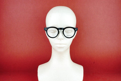 BJ CLASSIC メガネ P-583MP C-1 ボストン フレンチ ヴィンテージ 太フチ セルロイド チタン クラシカル セルロイド BJクラシック 鯖江 日本製 正規品