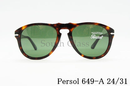 Persol サングラス 649-A 24/51 ティアドロップ フレーム おしゃれ 眼鏡 メガネ ペルソール 正規品