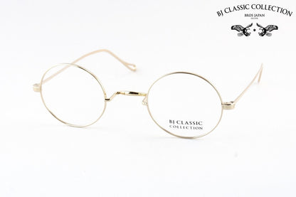 BJ CLASSIC メガネ PREM-111ST C-1 ラウンド 丸メガネ 一山 チタン クラシカル BJクラシック 鯖江 日本製 正規品