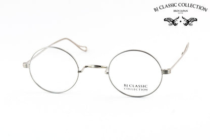 【神木隆之介さん着用モデル】BJ CLASSIC メガネ PREM-111ST C-7 ラウンド 丸メガネ 一山 チタン クラシカル BJクラシック 鯖江 日本製 正規品