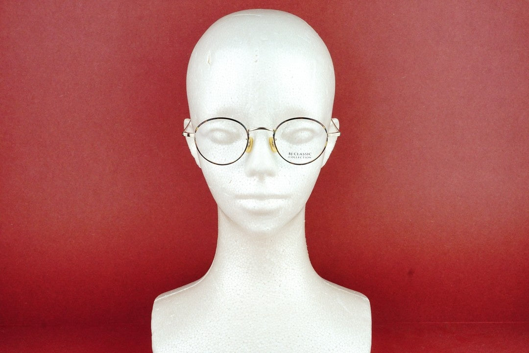 【吉野北人さん着用】BJ CLASSIC メガネ PREM-114B S NT C-1-2 ボストン 七宝リム チタン クラシカル セル巻き BJクラシック 鯖江 日本製 正規品