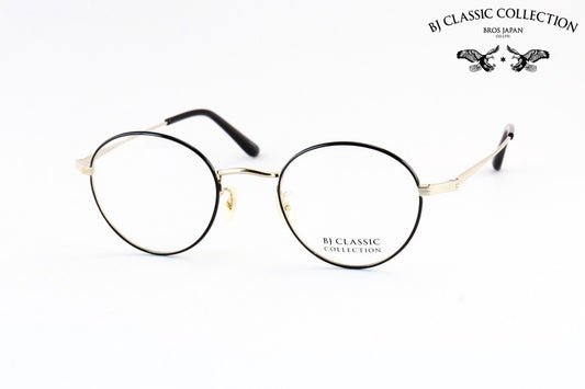 BJ CLASSIC メガネ PREM-114S ET C-1-1 ボストン 七宝リム チタン クラシカル BJクラシック 鯖江 日本製 正規品