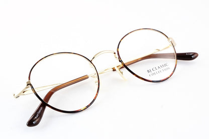 【桜井ユキさん着用】BJ CLASSIC メガネ PREM-114S ET C-1-2 ボストン 七宝リム チタン クラシカル BJクラシック 鯖江 日本製 正規品
