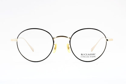 【山田涼介さん着用】BJ CLASSIC メガネ PREM-114S NT C-1-1 ボストン 七宝リム チタン クラシカル BJクラシック 鯖江 日本製 正規品