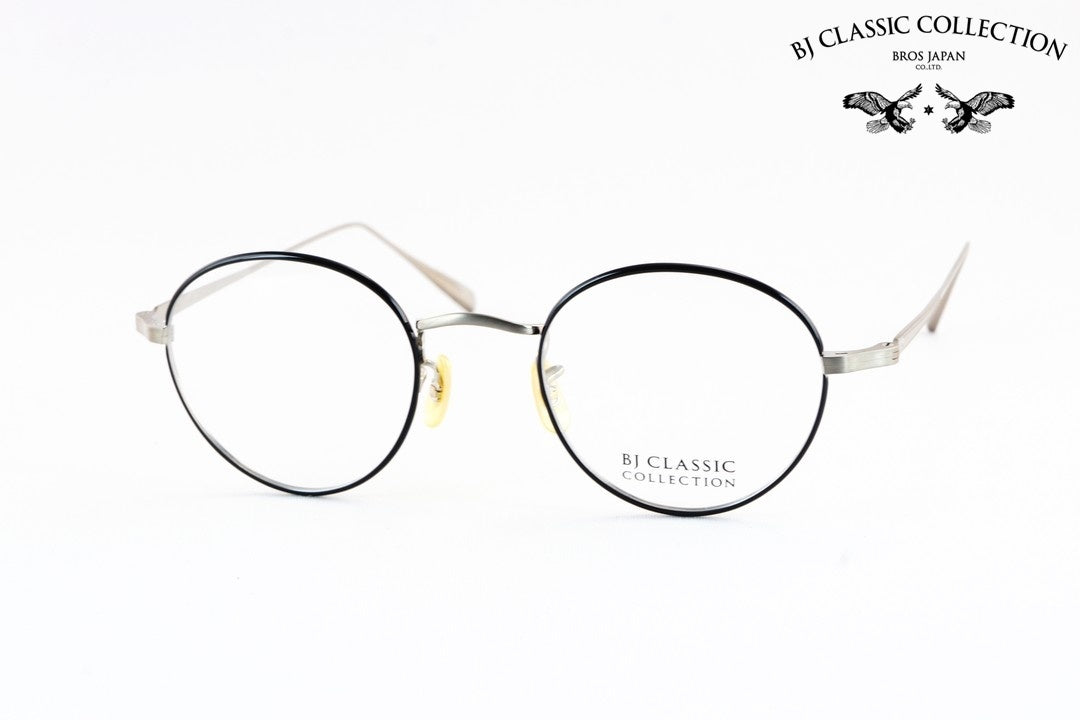 【星野源さん着用モデル】BJ CLASSIC メガネ PREM-114S NT C-7-1 ボストン 七宝リム チタン クラシカル BJクラシック 鯖江 日本製 正規品