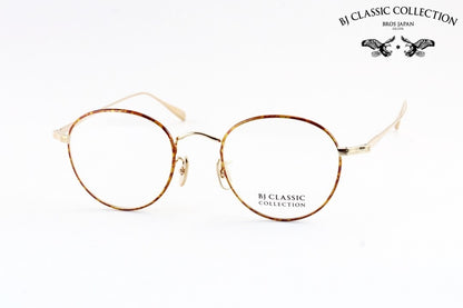 【岡田将生さん着用】BJ CLASSIC メガネ PREM-116S NT C-1-21 ボストン 七宝リム チタン クラシカル BJクラシック 鯖江 日本製 正規品