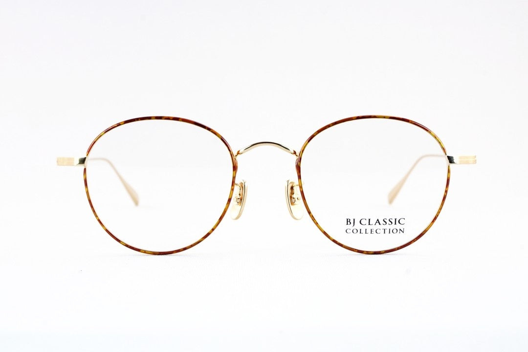 【岡田将生さん着用】BJ CLASSIC メガネ PREM-116S NT C-1-21 ボストン 七宝リム チタン クラシカル BJクラシック 鯖江 日本製 正規品