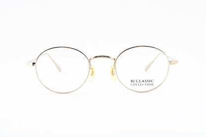 【梅澤美波さん着用モデル】BJ CLASSIC メガネ PREM-118NT C-1 ボストン 丸メガネ BJクラシック 鯖江 日本製 正規品