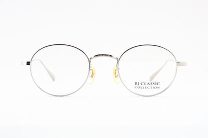 【浜辺美波さん着用モデル】BJ CLASSIC メガネ PREM-118NT C-2 ボストン 丸メガネ BJクラシック 鯖江 日本製 正規品